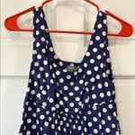 Anthropologie Vanessa Virginia Baby Doll Style Polka Dot Mini Dress - Size 4 Photo 3