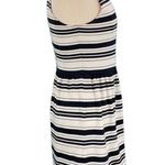 J.Crew  Black & White Striped Skater Dress Photo 3