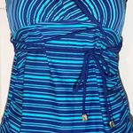 Motherhood Maternity Striped One Piece Swimsuit S Photo 4