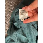 American Giant Hoodie Womens Large Green Cotton Fleece Lined Pockets USA Made Photo 3