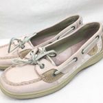 Sperry  Pink & Tan Leather Angelfish Topsider Shoe 7 Photo 0