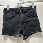 American Eagle  Black Jean Shorts Photo 0