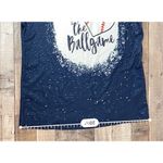 Blue Speckled Take Me Out to the Ballgame Graphic T Photo 4