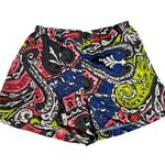 Women's Paisley Print Pull On Shorts Size X Photo 0