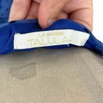 La Maison Talulah Sorrento Midi Dress Azure Blue Polka Dot Size Small Photo 12