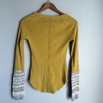 Free People Alpine Cuff Henley Thermal XS Photo 2