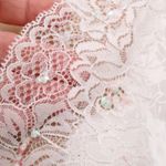 Jones New York Vintage Y2K White Floral Slip Dress Lace Sequin Bridal Coquette Lingerie Size XL Photo 3