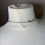 Purple Iridescent Galaxy Pendant Silver Tone Necklace Photo 3