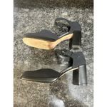 Franco Sarto Vintage Mary Jane Platform Chunky Heels Shoes Black Size 6.5 Goth Photo 3