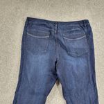 Cache  Jeans Womens 14 Blue Dark Wash Stretch Mid Rise Denim Pants Photo 8