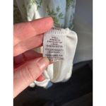 Blu Pepper  Milkmaid Floral Ruffle Cream Mini Dress Large Femme Dainty Cottage Photo 6