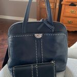 Brighton Blue Silver Studded  Shoulder Bag Photo 6