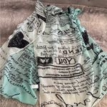 Mint Green Graphic Print Scarf Photo 4