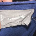 Everlane blue S sustainable cropped elevated basic tee Photo 2