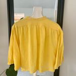 Buttons Yellow Lightweight Shirt With Frog  Photo 2