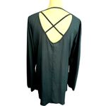 Studio Y  Women's Teal Green / Blue Long Sleeve Top Large Photo 3