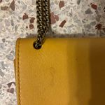 Madewell The Chain Crossbody Bag English Saddle Leather Small mustard Brown Photo 2