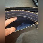 Navy Blue Leather Wallet. Coach. Great condition Photo 3