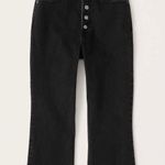 Abercrombie & Fitch The Kick Flare Ultra High Rise Jeans - Black Photo 2