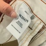 Hudson Jeans Holly High Rise Flare Jeans in Soft Ecru Size 27 Photo 8