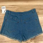 Unique Vintage NEW  Blue Denim Daisy Duke Shorts Women’s Large Photo 5