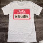 Bella Canvas Boutique Leopard Graphic Shirt Women Small Edgy White Cotton Funny Casual Photo 1