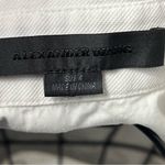 Alexander Wang  White Sleeveless Button Down  cut out Shirt size 4 Photo 7