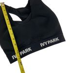Ivy Park XXS Black Sports Bra With Mesh Back & Elastic Band Photo 7