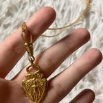 Knight Pendant Necklace Gold Photo 0