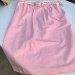 Classic pink belted skirt Size 10P Photo 0