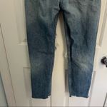 GRLFRND  26” The Helena Straight Leg Distressed "It’s Cold Outside" Blue Jeans Photo 8