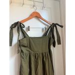 Jason Wu Jason‎ Wu Women's New Army Green Maxi Dress Size Small Ruffle Bohemian Photo 6