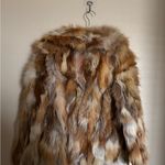 American Vintage Vintage 70s L’Elegante Genuine Fox Fur Short Coat Sz XS Multi Color Photo 4