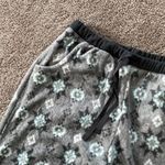 NWT Jaclyn Intimates Fairisle Heather Gray Print Fleece Pajama Pants SIZE S Photo 1