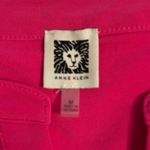 Anne Klein  Vibrant Pink Blouse with Button Detail Photo 1