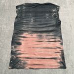 Pam & Gela Pam Gela Shirt Womens Small Grey Pink Tie Dye Muscle Tank Boho Casual Sleeveless Photo 1