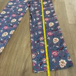 Victoria's Secret NWT Victoria’s Secret Gray Silvery Satin Long-Sleeve Floral Jumpsuit Size XS Photo 6