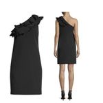 Trina Turk Casa Mexico La Cruz Sheath One Shoulder Dress Size 4 Spring Break Photo 1