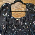 For Love & Lemons Dixon Mini Dress Black Floral Photo 4