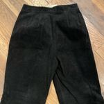Sonoma  NWT Black Suede Leather Dress Pants Size 8 Photo 3
