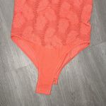 NWT Spaghetti Strap Coral Pink Sheer Body Suit Size M/L Size L Photo 3
