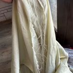 Floral Green Sleeveless Dress Size L Photo 4