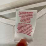 Xhilaration Women’s Bride Ruched Swim Cover Up Racerback Tank White & Silver NWT Photo 4