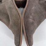 Vionic Women's Suede Leather Side Zip Buckle Slip-On Ankle Booties Taupe Size 8 Photo 5