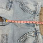 ZARA  multi cargo pocket high rise waisted straight leg jeans size 6 Photo 7