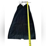 J.Crew  Collection Halter Tie V Neck Sheath Midi Dress Womens Size 4 Black NWT Photo 12