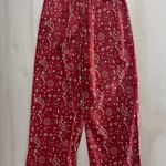 XIRENA Falyn bandana printed cotton pants paisley red western M Size M Photo 2