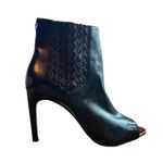 Ted Baker  Larizen Peep Toe Bootie size 37 premium Leather Photo 6