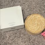 Miu Miu  Straw Circle Bag with Pink Bear Charm Photo 4