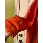 Rust orange silky shirt blouse size 1x plus Photo 2